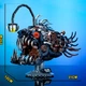 3D Конструктор Lanter Fish Механічна Риба Ліхтар Вудильник 1038 деталей (01667) - зображення 3