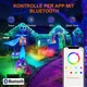 Светодиодный прожектор DUSKTEC BLFL-LFFA RGB 80 Вт Bluetooth IP66 7900 лм - изображение 4