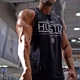 Майка чоловіча безрукавка "Hustle" чорна XL - зображення 3