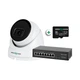 Комплект видеонаблюдения с функцией распознавания лиц на 1 IP камеру GreenVision GV-803 (LP-23871) - изображение 1