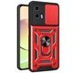 Чехол Fiji Camera Defence для Motorola G24 бампер с защитой камеры и подставкой Red - изображение 1