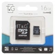 Карта пам'яті microSDHC T&G Class 10 16GB з адаптером чорна - зображення 1
