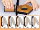 Роликова точилка п'ятигранна магнітна Rolling knife sharpener toor Коричнева - изображение 4