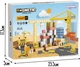 Klocki magnetyczne Woopie 165 elementów 3D do budowy maszyn (5906280658946) - obraz 6