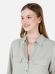 Блузка женская Colin's CL1068237MGR XL Mint Green (8684112116358) - изображение 4