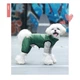 Комбинезон зимний для собак "Дутик" двухсторонний зеленый 2 Cheepet (zoo0006129) - изображение 2