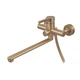 Смеситель для ванны Zerix Rex-006 (Euro) Brushed Gold из нерж. стали (Цвет матовое золото) (ZX6119) - изображение 2