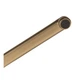 Смеситель для ванны Zerix Rex-006 (Euro) Brushed Gold из нерж. стали (Цвет матовое золото) (ZX6119) - изображение 5