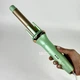 Плойка автоматична для локонів Hair Curler, електричні щипці-стайлер для завивки волосся з автоматичним обертанням та 3-ма температурними режимами (170°, 190°, 210°), стайлер для створення кучерів Зелений LY-884-Green - зображення 3