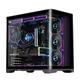 Корпус Wanjia Tianmu PLUS ATX черный с изогнутым закаленным стеклом, 10 мест под вентиляторы, СЖО 360 мм - изображение 4