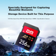 Карта памяти DM Daimai 256GB SD U3 V30 — высокоскоростная карта памяти для записи видео в формате Full HD, высокоскоростная непрерывная съемка на цифровую камеру, SD-карта большой емкости. - изображение 4