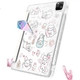 Чехол Keliman для iPad 10, 11 и 12 поколения 11 дюймов 2022-2026 акриловый со слотом для стилуса, противоударный, расцветка «Звездный кот» - изображение 3