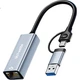 Адаптер ULT-Unite Type-C - RJ45 мережевий 2.5G для ноутбука та смартфона - зображення 3