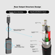 Кабель для наушников и усилителя Iriver Astell&Kern AK HC2 Decoding, балансный, 4,4 мм HIFI, для телефонов Apple и Android, портативный, компактный, глубокий серебристый цвет, подарок на выпускной. - изображение 10