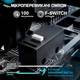 Ігрова миша ATTACK SHARK R5 ULTRA Green Carbon Fiber бездротова трирежимна 2.4G/Bluetooth/USB-C, 8000Hz, PAW3950MAX, 42000 DPI, Nordic 52840, 39 г ультралегка, зелена - зображення 9
