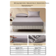 Наматрацник Mercury Home Textiles, 100% бавовна, 60 каунтів, прана, клас А, 150x200 см - зображення 3