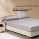 Наматрацник Mercury Home Textiles, 100% бавовна, 60 каунтів, прана, клас А, 150x200 см - зображення 6