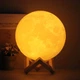3D ночник Луна UFT Moon light на подставке 11 см - изображение 6