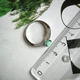 Серебряное кольцо с натуральным изумрудом 1.156ct, вес изделия 1,88 гр (2214137) - изображение 4