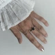 Серебряное кольцо с натуральным сапфиром 1.481ct, вес изделия 2,02 гр (2214038) - зображення 6