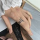 Срібна каблучка LoveR у формі гвіздка, обвитого подвійною спіраллю 17 розмір - зображення 7