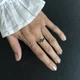 Серебряное кольцо с натуральным агатом 0.263ct, вес изделия 1,44 гр (2213284) - изображение 6