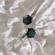 Серебряные серьги с топазом Лондон Блю 6.927ct (2213758) - изображение 2
