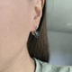 Серебряные серьги с топазом Лондон Блю 6.927ct (2213758) - изображение 7