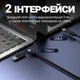 Внешняя карта видеозахвата Addap VCC-06 HDMI на USB-C и USB-A 4K черная - изображение 3