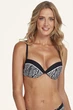 Верх купальника Push Up Anabel Arto 46B Черно-белый 968/01 (114077) - изображение 3