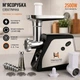 Шнековая мясорубка-соковыжималка с реверсом Henschll 2500W, Универсальная мясорубка с различными насадками - изображение 1