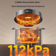 Скороварка электрическая Midea MY-E5830G многофункциональная, 5 л, 112 кПа, отсрочка старта - изображение 5