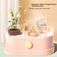 Бутылочка Goole Kids стеклянная антиколиковая с широкой соской для детей 0-1 месяца - изображение 9