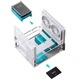 Корпус для настольного ПК JONSBO V12, белый, формат MATX, Type-C Gen2 10 Гбит/с, отделка орех, объем 23 л, блок питания ATX - изображение 12