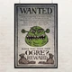 Постер Шрек, Shrek Wanted, декор комнаты подростка, A3 42×28 см (id7340) - изображение 1