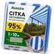 Затеняющая сетка Agreen 95% бело-синяя фасованная (1х10) 57463 - изображение 1