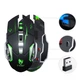 Мышка безпроводная компьюторная, безшумная, оптическая c RGB-подсветкой 2.4G+Bluetooth DPI 800/1000/1200 черная 5194094 - изображение 8