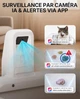 Автоматический самоочищающийся туалет для котов PETKIT PUROBOT CRYSTAL DUO P9905 с камерой AI и Wi-Fi - изображение 2