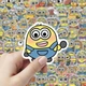 Стикеры Миньоны Minions 100 шт 4×4 см - изображение 2