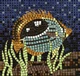 Набор для создания мозаики ALEA Mosaic “Рыбка” 20×20 см, творческий набор для взрослых - изображение 1