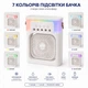 Настольный мини-кондиционер Mini Cooling Fan с водяным резервуаром 600 мл, USB-питанием и охлаждением воздуха - изображение 2