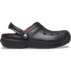 Дитячі крокси для хлопчика Crocs Classic Lined Buffalo Check Clog Black (27/28, чорний) - изображение 3