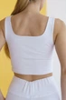 Жіночий комплект легінси + топ білий L Intrud-1772615532 - зображення 5