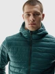Куртка з капюшоном 4F Down Jacket Зелений M 4FAW23TDJAM240-41S - изображение 3