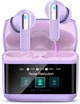 Беспроводные наушники ZYHKON Bluetooth 5.4 с шумоподавлением ANC Фиолетовые - изображение 1