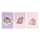 Набор тетрадей Pusheen Moments A5 3 шт. (PCA5009) - изображение 2