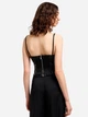 Топ женский Armani Exchange 233126033 S Черный (1160742221) - изображение 2