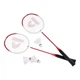 Набір для бадмінтону Donnay 6 елементів Red (8711252413945) - зображення 1