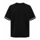 Чоловіча футболка BOSS Oversize М чорна зі світловідбивною смугою та логотипом Premium Casual - зображення 2
