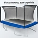 Прямокутний батут 366х244 см із внутрішньою сіткою WellActive - изображение 2